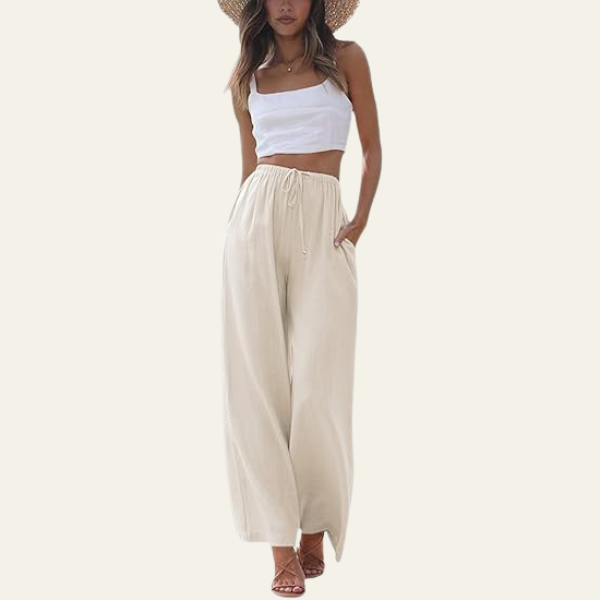 Annabel | Linen Beach Pants