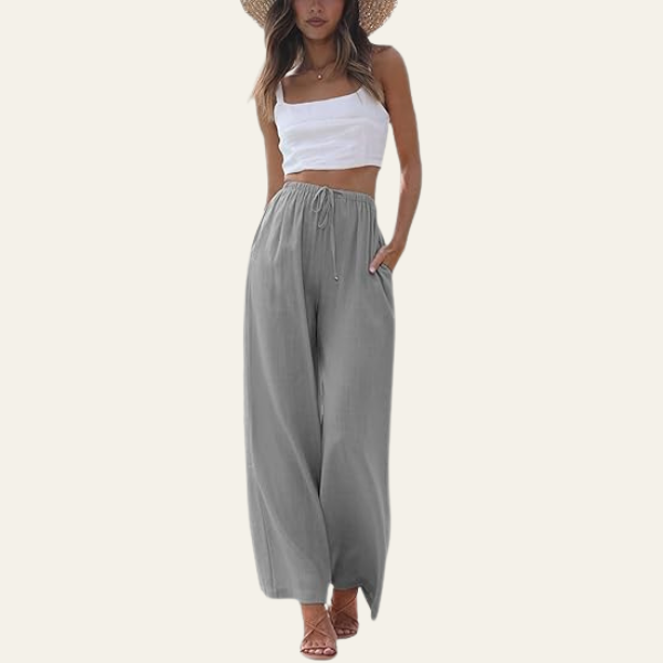 Annabel | Linen Beach Pants