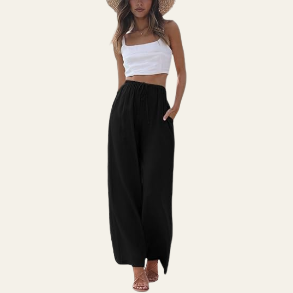 Annabel | Linen Beach Pants